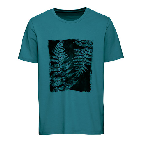 T-Shirt aus Bio-Baumwolle, atlantik