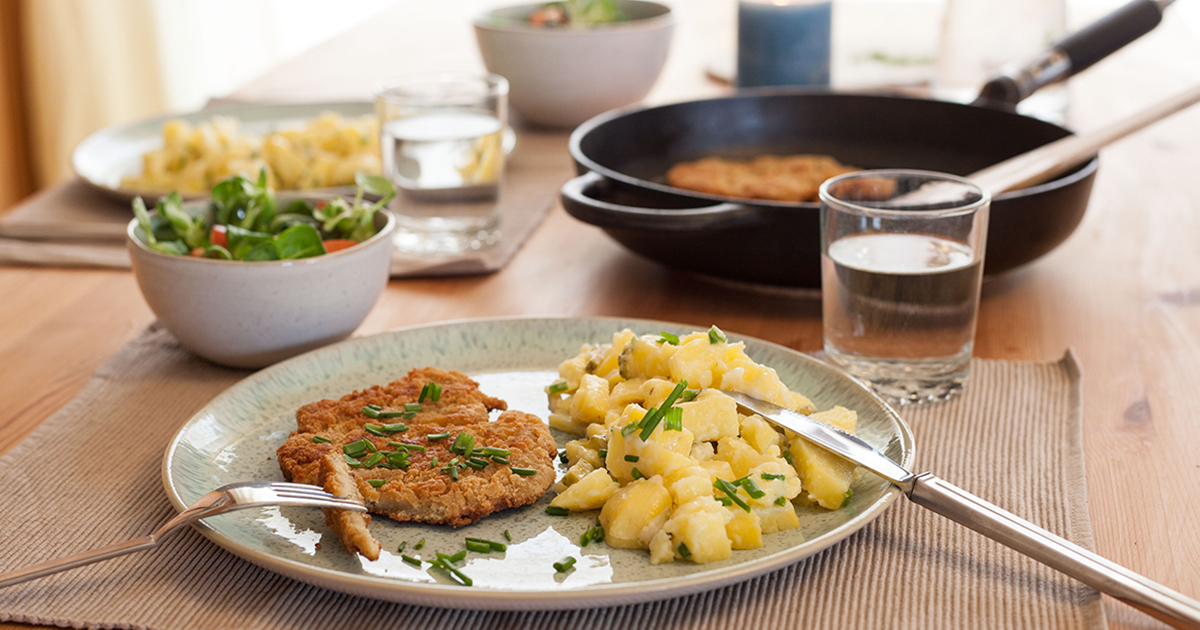 Seitanschnitzel: Rezept für veganes Schnitzel | Waschbär-Magazin