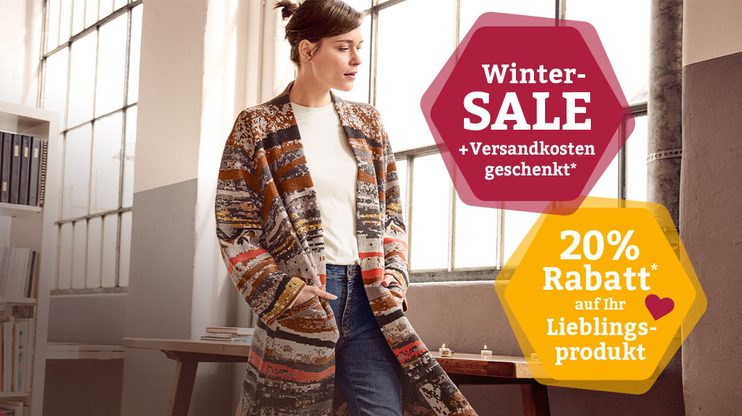 Winter Sale - Bis zu 50% · Jetzt noch mehr sparen!