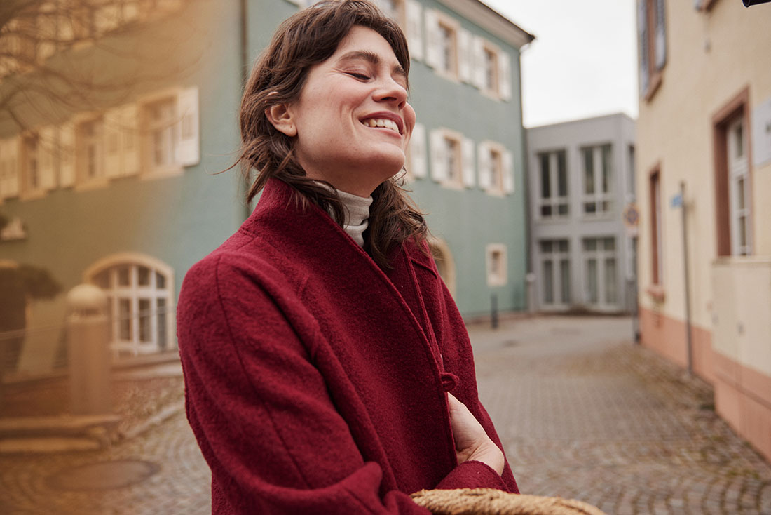 WollwalkMode Walkjacke, Walkmantel » kaufen Waschbär
