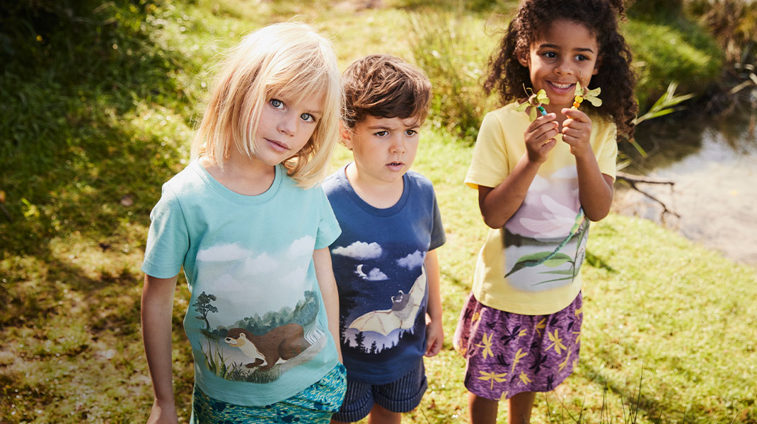 Nachhaltige T-Shirts für Kinder entdecken