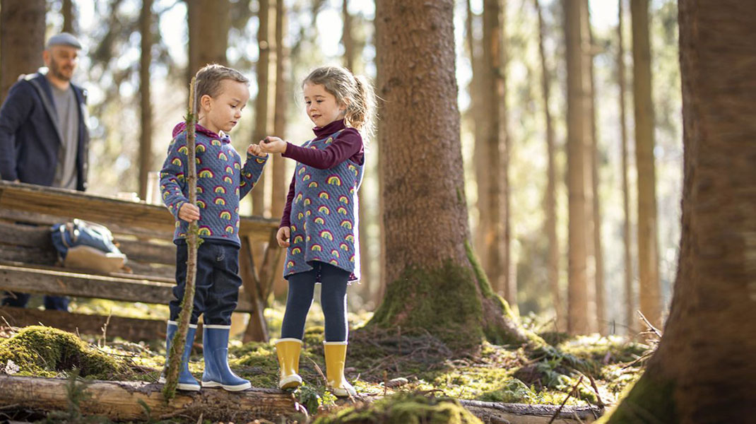 Waldtiere: mit Kindern auf Spurensuche im Wald