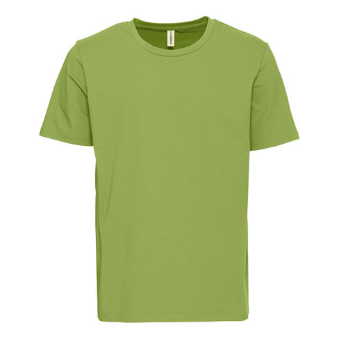 T-Shirt aus Bio-Baumwolle mit Elastan, kiwi