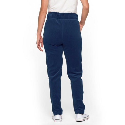 Nicki-Hose aus reiner Bio-Baumwolle mit elastischem Bund, nachtblau