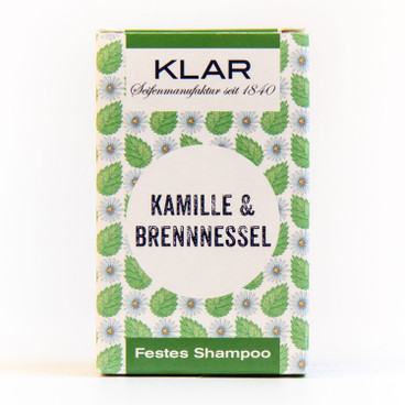 Festes Shampoo Kamille-Brennnessel, 100 g