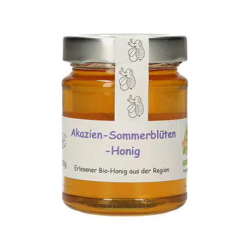 Bio-Akazien-Sommerblüten-Honig