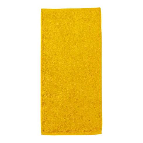 Frottier-Handtuch aus reiner Bio-Baumwolle, gelb