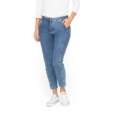 7/8-Jeans aus Bio-Baumwolle, lightblue