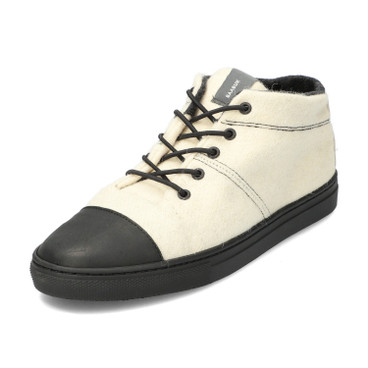 Woll-Sneaker BLACK NOSE, offfwhite