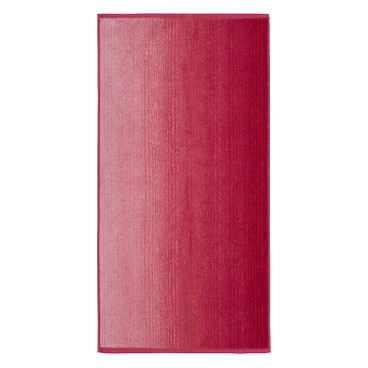 Frottier-Handtuch aus reiner Bio-Baumwolle, 2 Stück, pink